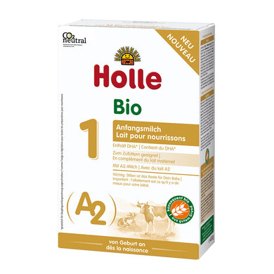 Holle A2 Stage 1 - Infant Formula - From Birth onwards (NEW Paper Box Format) (Bulk Order Only*)