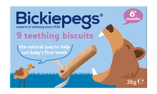 Cargar imagen en el visor de la galería, Bickiepegs - Natural Infant Teething Biscuit